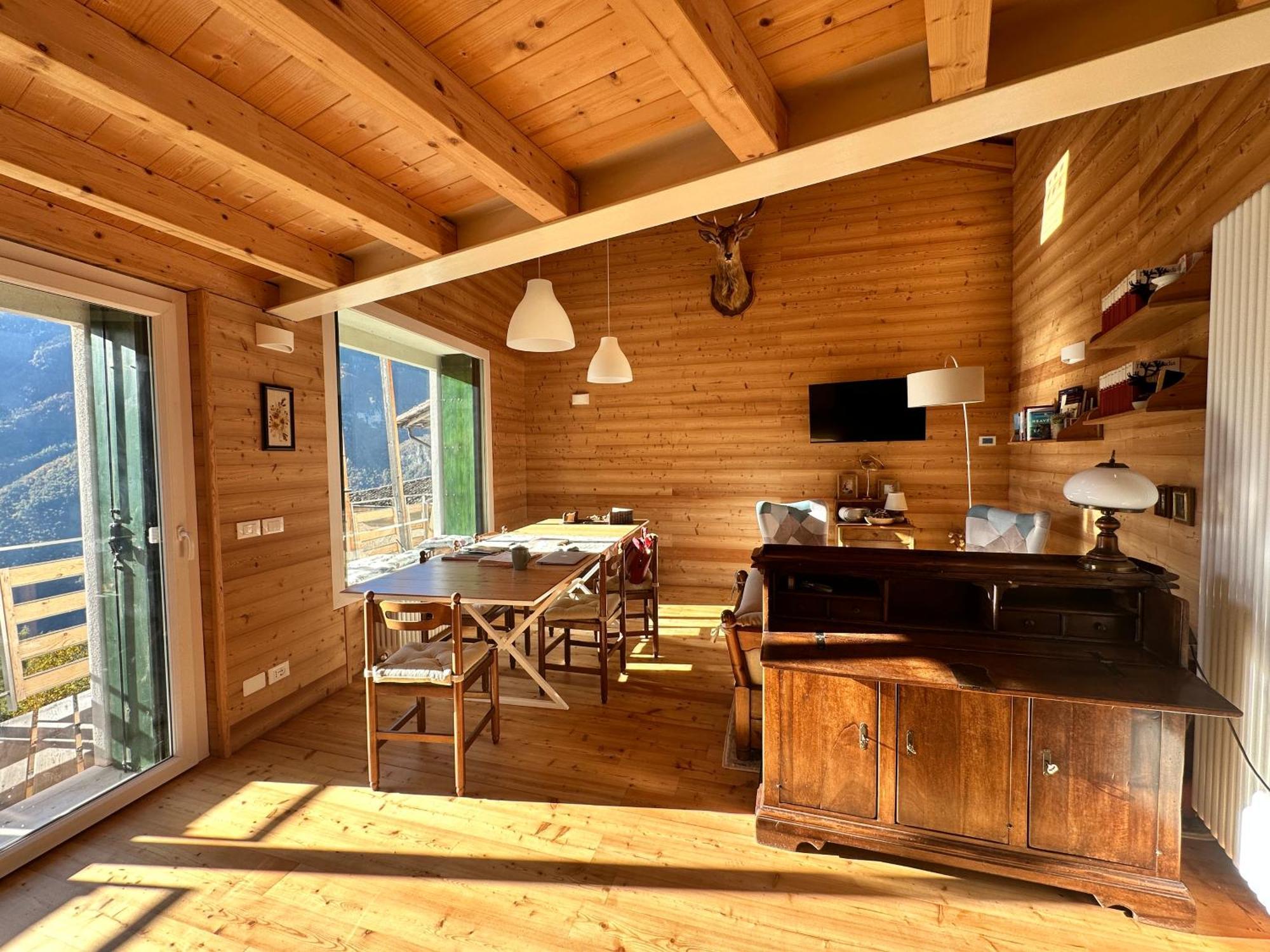 Cielo E Terra Chalet Zencheri Con Vista Panoramica Piazza  Экстерьер фото